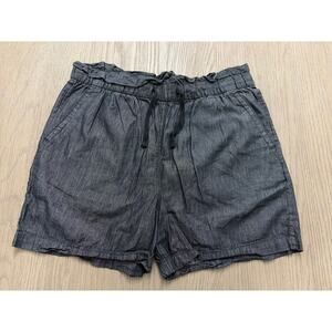 Magellan Women’s Gray Relaxed Fit Drawstring Shorts Size Large